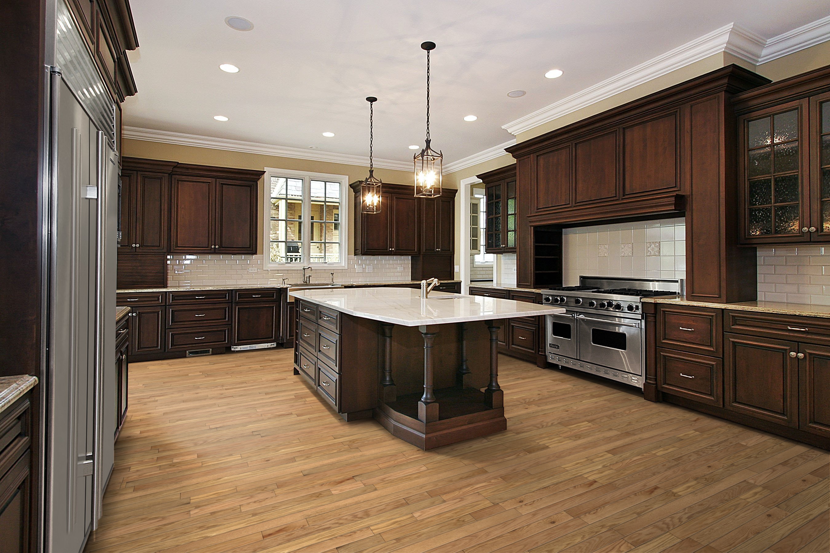 New Traditions Natural Red Oak Wood House
