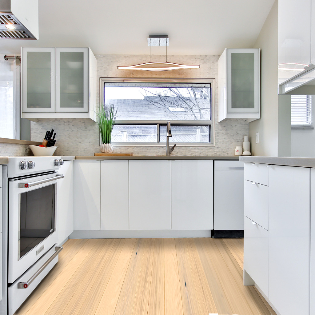 Woodhouse, Oneida Essential Oak, Engineered Wood Floor shown in a kitchen