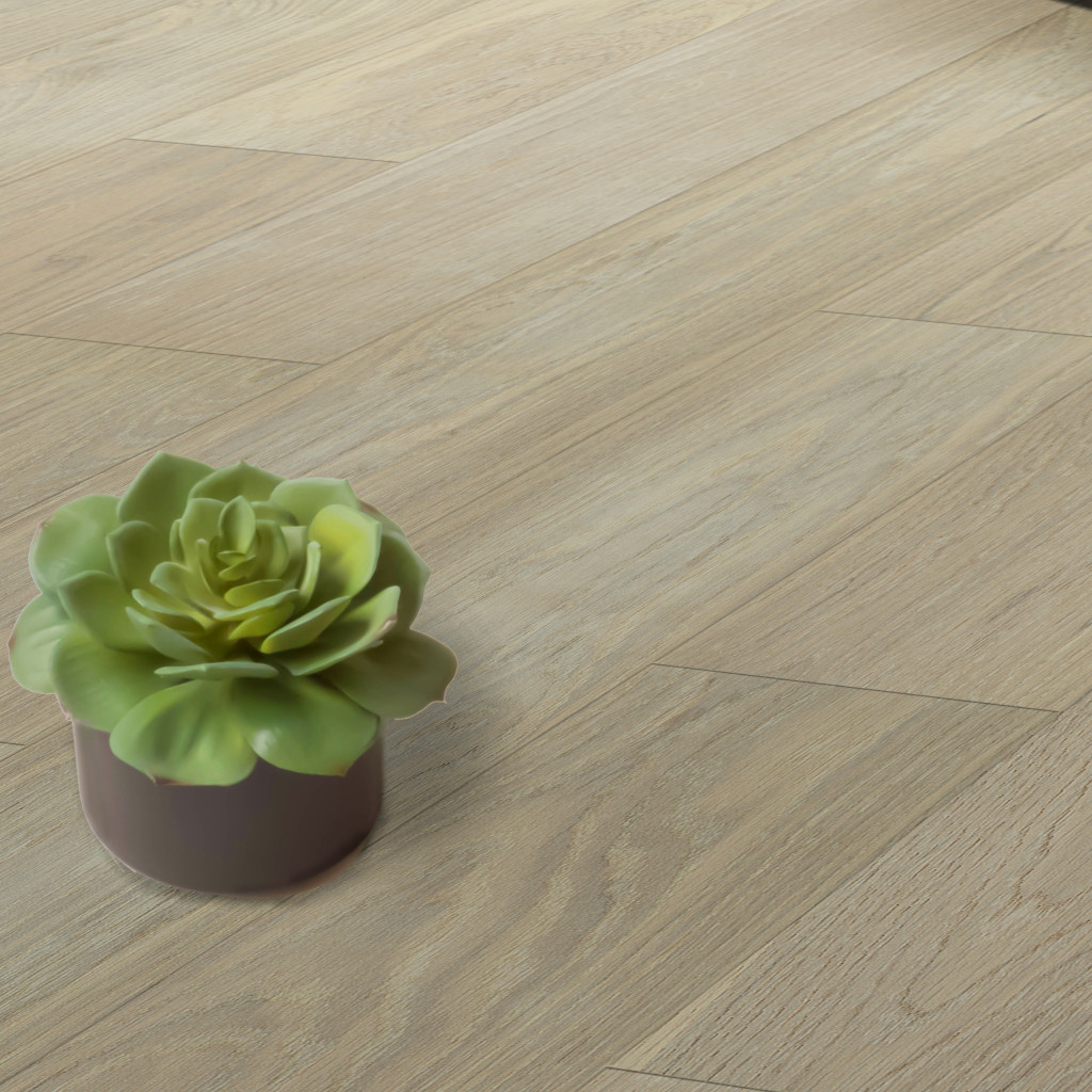 Woodhouse, Patriot Collection, Pipe Spring white oak engineered wood floor shown with